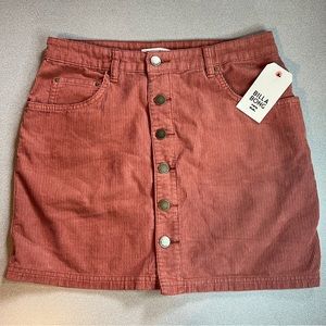 Billabong Corduroy Skirt -NWT